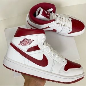 Air Jordan 1 Mid Women’s Pomegranate Shoes